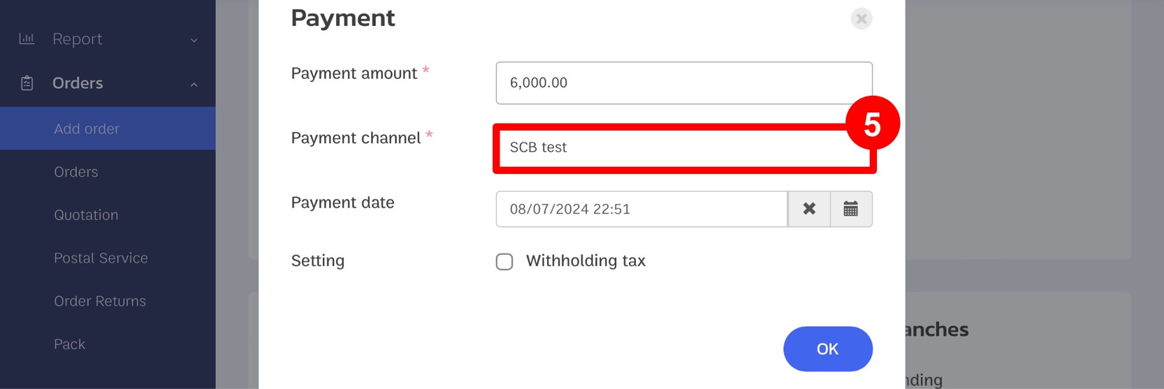 Payment Notification - ZORT